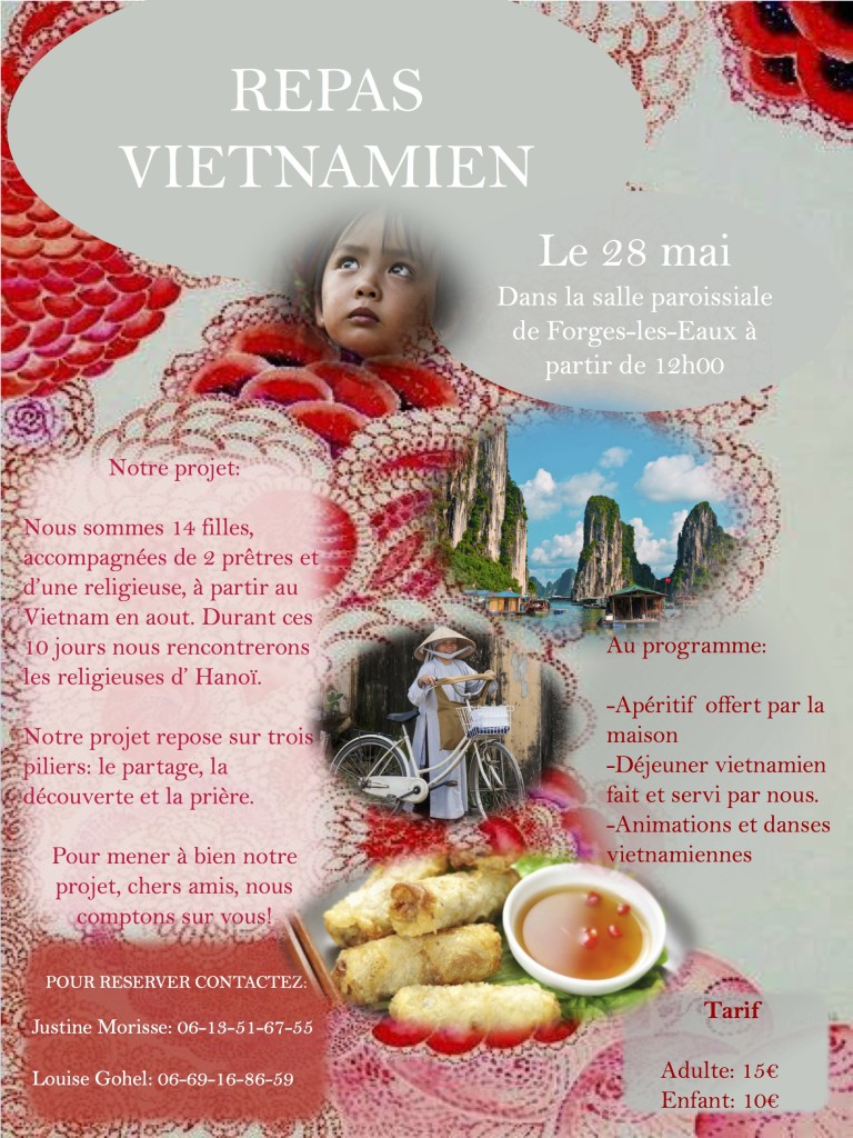Invitation repas Vietnamien