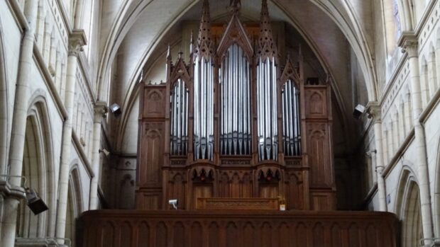 Vue de l'orgue - St Eloi de Forges